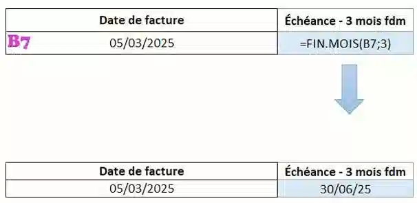 fonctions de dates dans excel