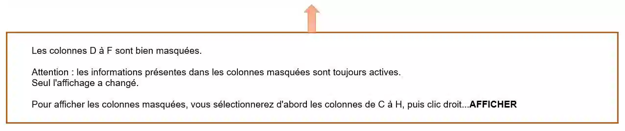 comment gérer les lignes et les colonnes excel