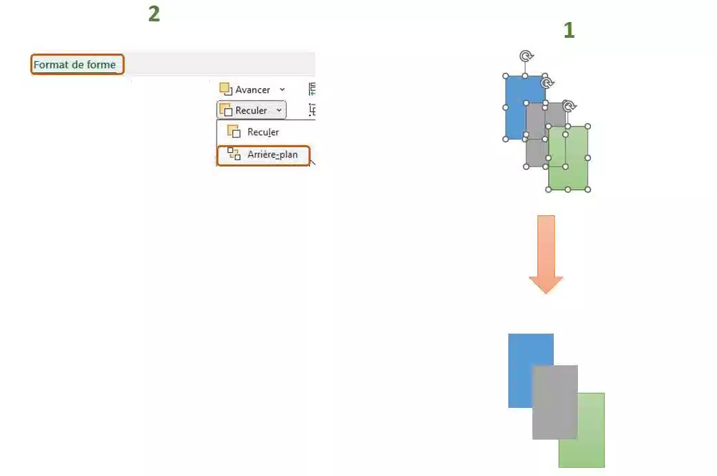 outils organisation et alignement excel