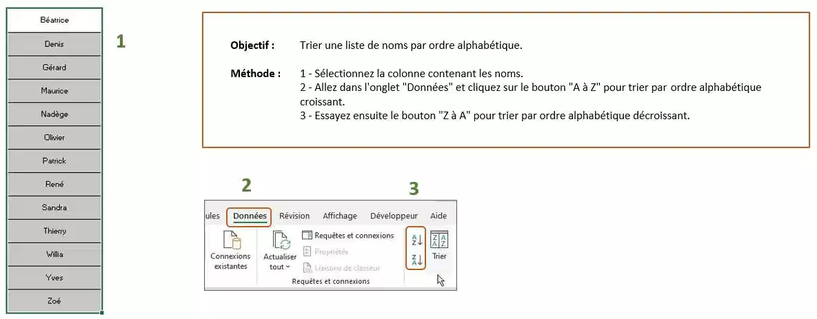 tri excel
