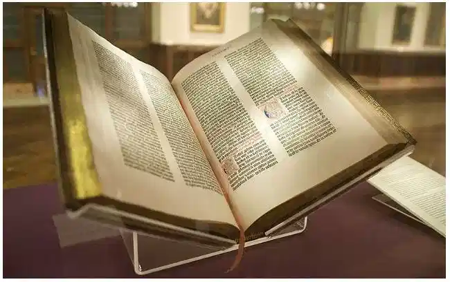 La bible de Gutenberg