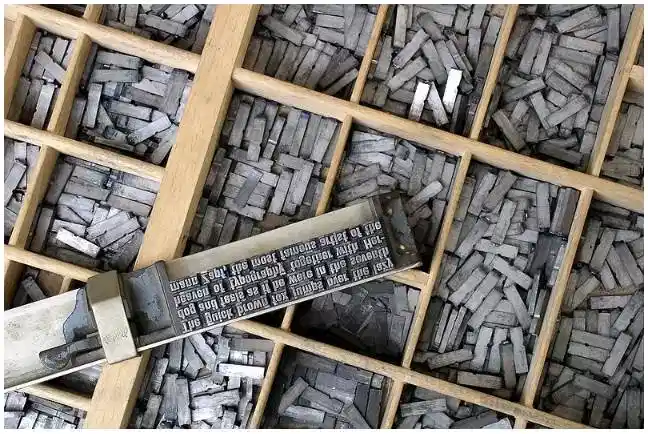 Les caractères mobiles de Gutenberg