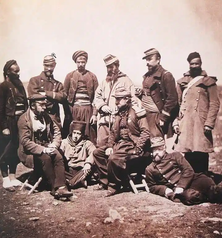 Roger Fenton général Cissé 1855 photographie guerre crimee