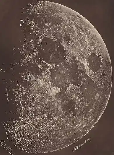 photographie lune 1865 lewis rutherford