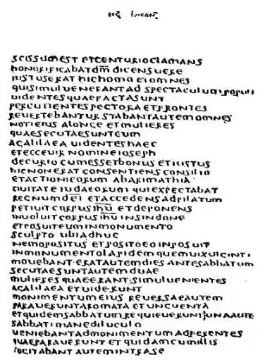 onciale typographique